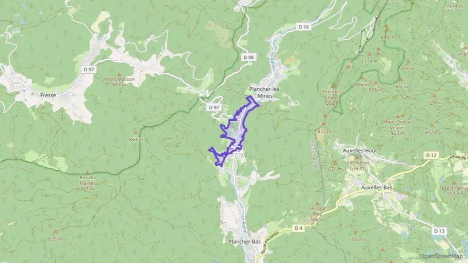 Maison 57 m² trois pièces à vendre à Plancher-Bas