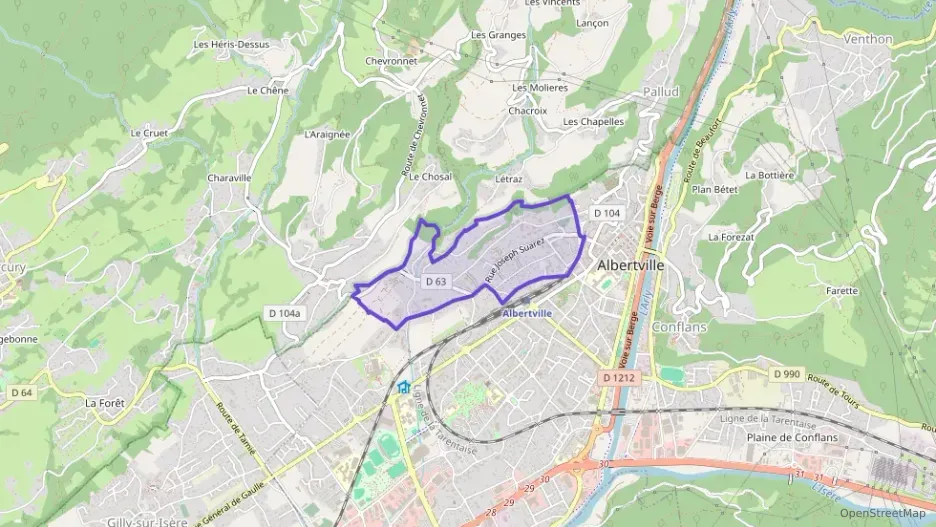 Maison 66 m² trois pièces à vendre à Albertville Maison 66 m² trois pièces à vendre à Albertville
