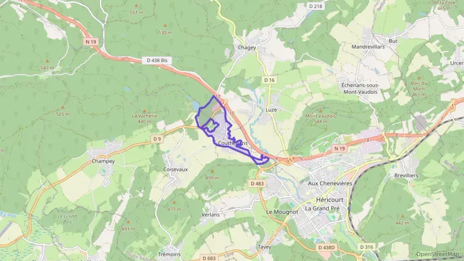 Maison 50 m² deux pieces à vendre à Couthenans Maison 50 m² deux pieces à vendre à Couthenans