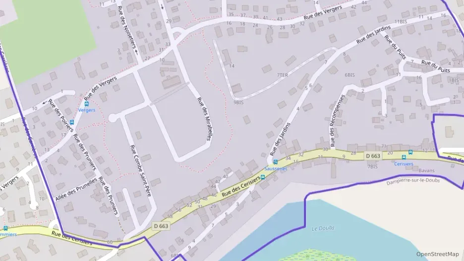 Maison 89 m² quatre pièces à vendre à Bavans