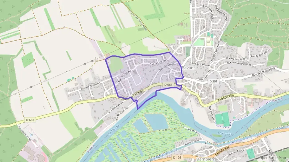 Maison 89 m² quatre pièces à vendre à Bavans