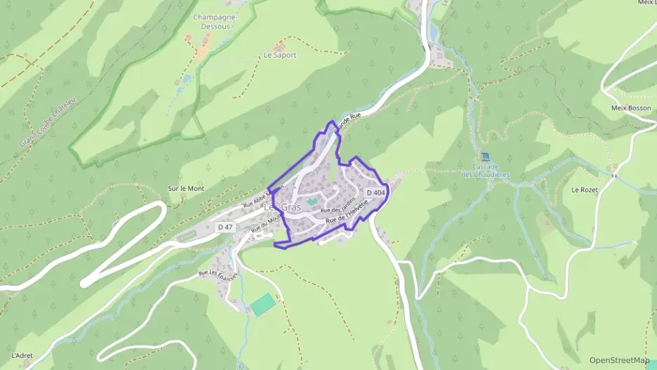 Maison 107 m² cinq pièces à vendre à Les Gras