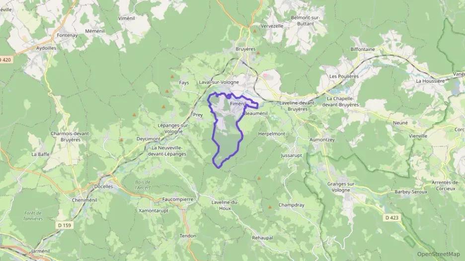 Maison 157 m² six pièces à vendre à Fiménil Maison 157 m² six pièces à vendre à Fiménil