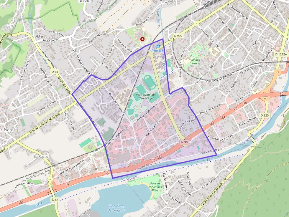 Maison 86 m² quatre pièces à vendre à Albertville