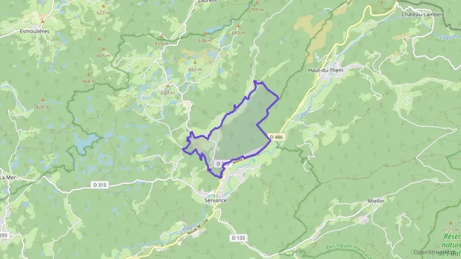 Maison 86 m² quatre pièces à vendre à Servance-Miellin Maison 86 m² quatre pièces à vendre à Servance-Miellin