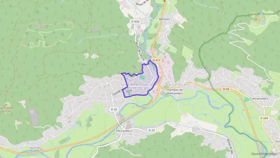 Maison 125 m² quatre pièces à vendre à Saint-Amé