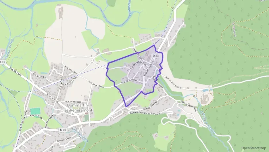 Maison 120 m² six pièces à vendre à Dommartin-lès-Remiremont Maison 120 m² six pièces à vendre à Dommartin-lès-Remiremont