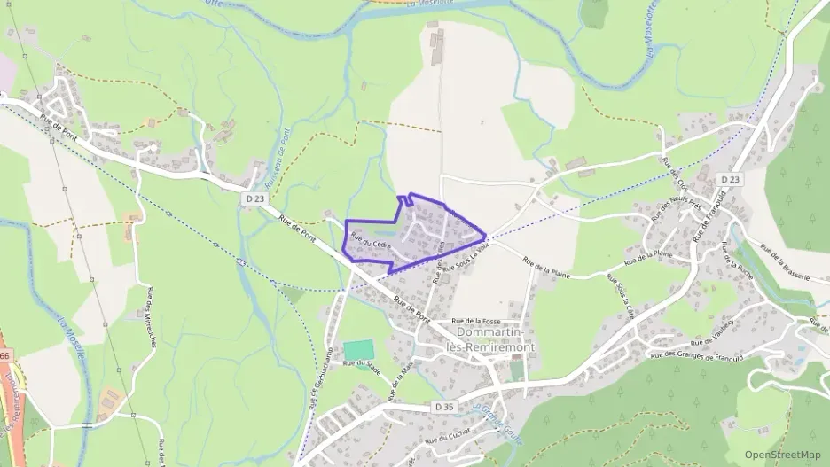 Maison 98 m² six pièces à vendre à Dommartin-lès-Remiremont Maison 98 m² six pièces à vendre à Dommartin-lès-Remiremont