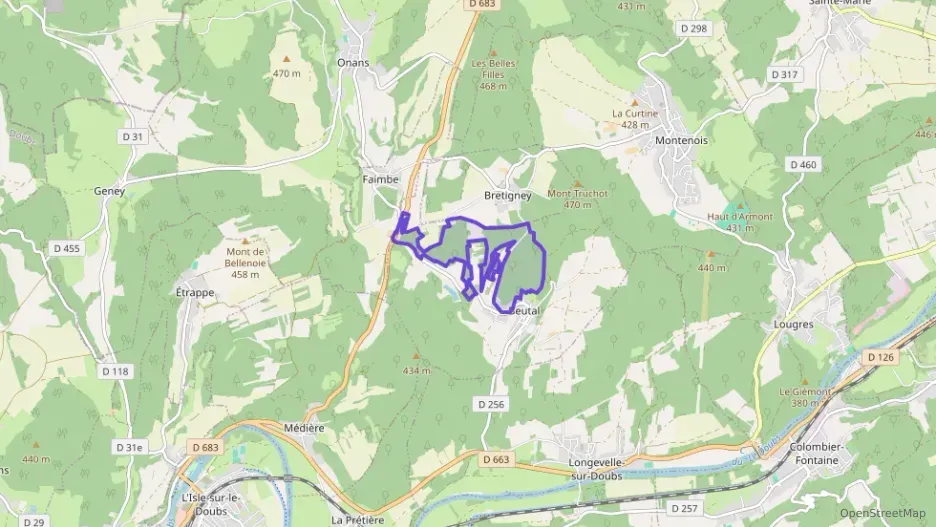 Maison 87 m² trois pièces à vendre à Beutal