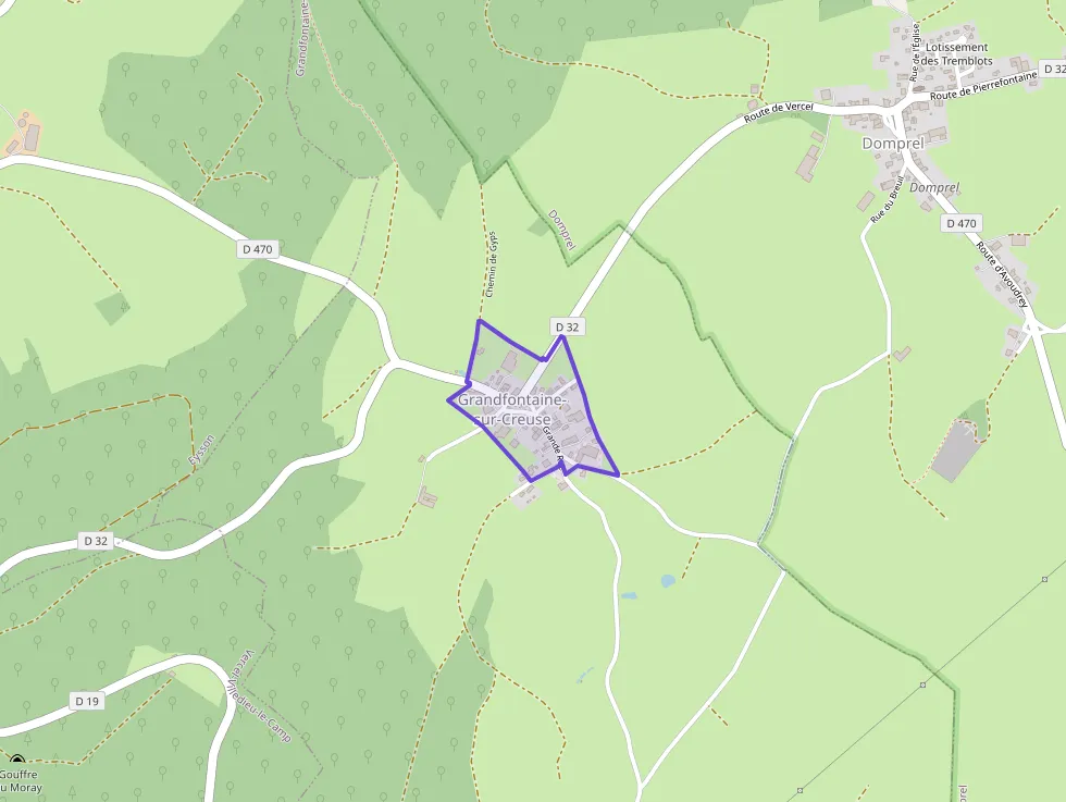 Maison 100 m² deux pieces à vendre à Grandfontaine-sur-Creuse