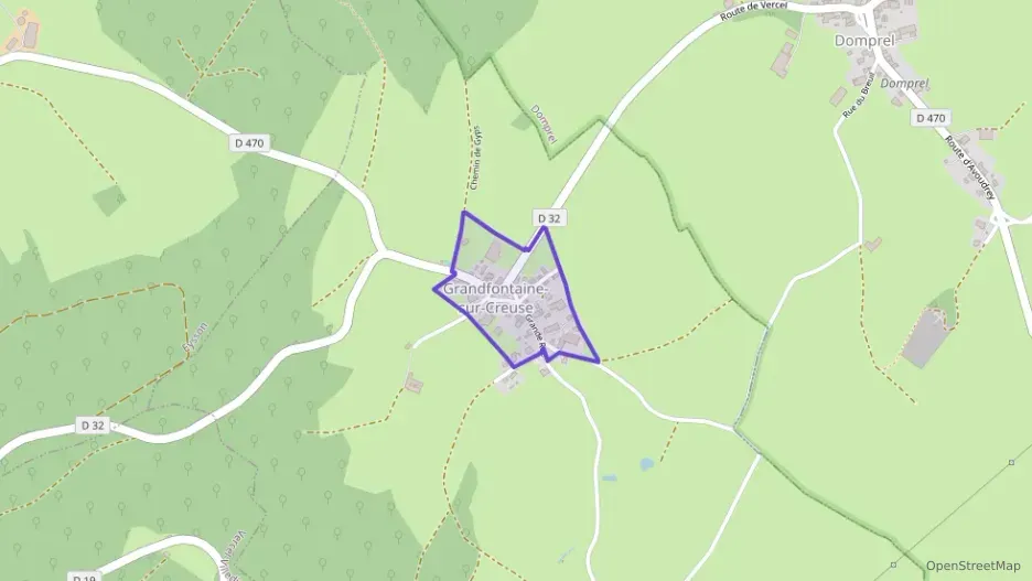 Maison 100 m² deux pieces à vendre à Grandfontaine-sur-Creuse Maison 100 m² deux pieces à vendre à Grandfontaine-sur-Creuse