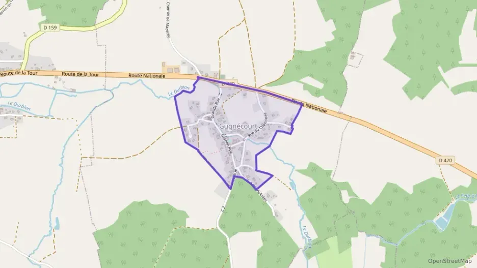 Maison 60 m² quatre pièces à vendre à Gugnécourt Maison 60 m² quatre pièces à vendre à Gugnécourt