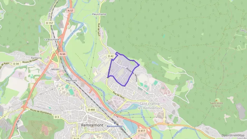 Maison 77 m² cinq pièces à vendre à Saint-Étienne-lès-Remiremont