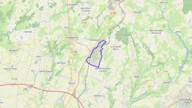 Maison 124 m² 5 pièces à vendre à Saint-Christophe-sur-Roc