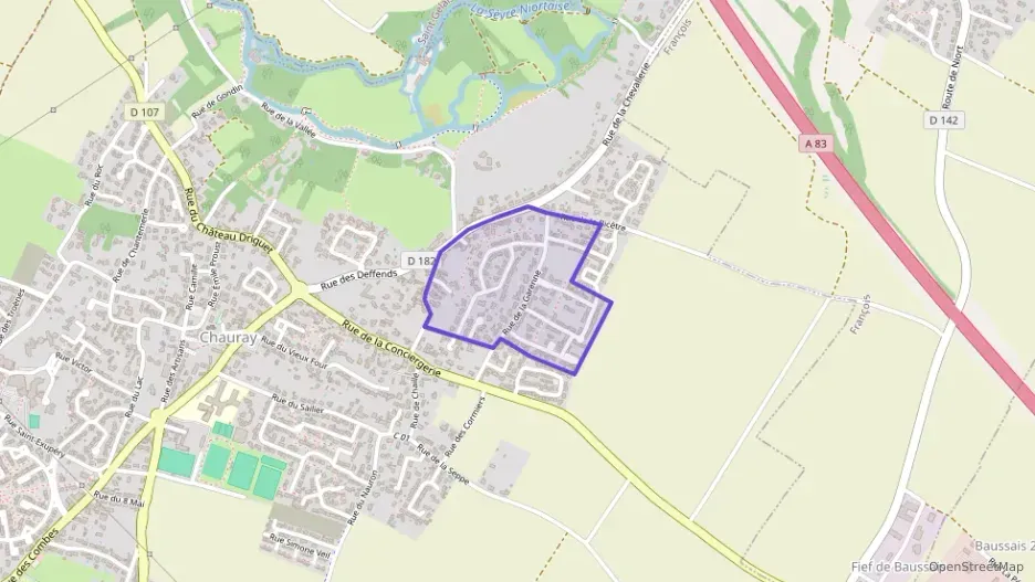 Maison 70 m² trois pièces à vendre à Chauray