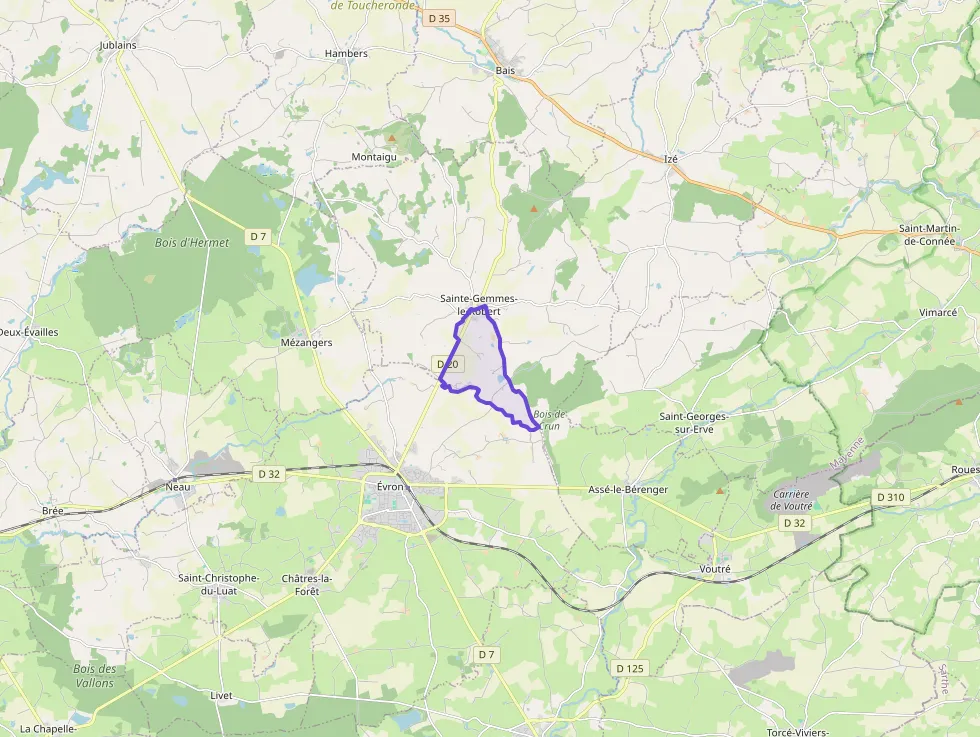 Maison 103 m² quatre pièces à vendre à Sainte-Gemmes-le-Robert