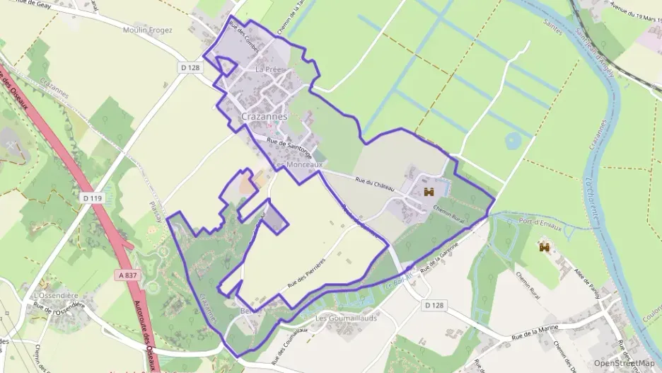 Maison 80 m² trois pièces à vendre à Crazannes