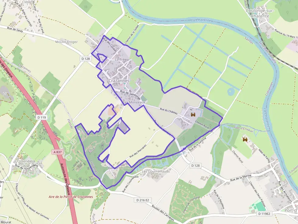 Maison 80 m² trois pièces à vendre à Crazannes