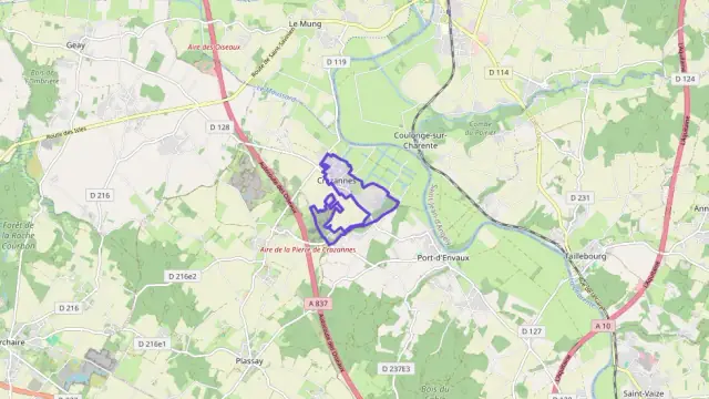 Maison 80 m² trois pièces à vendre à Crazannes