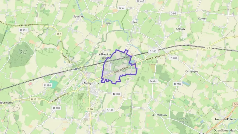 Maison 86 m² quatre pièces à vendre à Le Breuil-en-Bessin