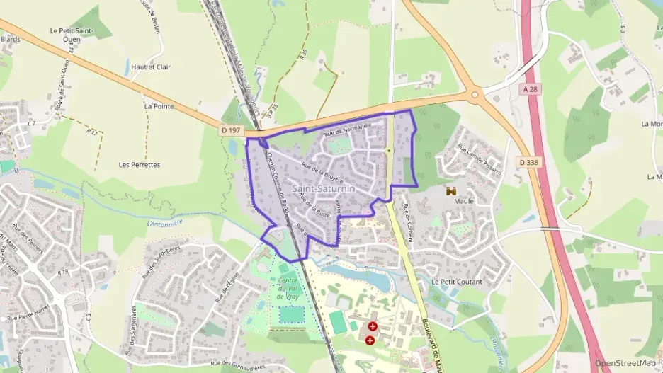 Maison 127 m² six pièces à vendre à Saint-Saturnin