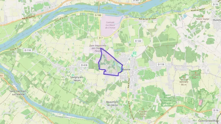 Maison 113 m² cinq pièces à vendre à Beaumont-en-Véron