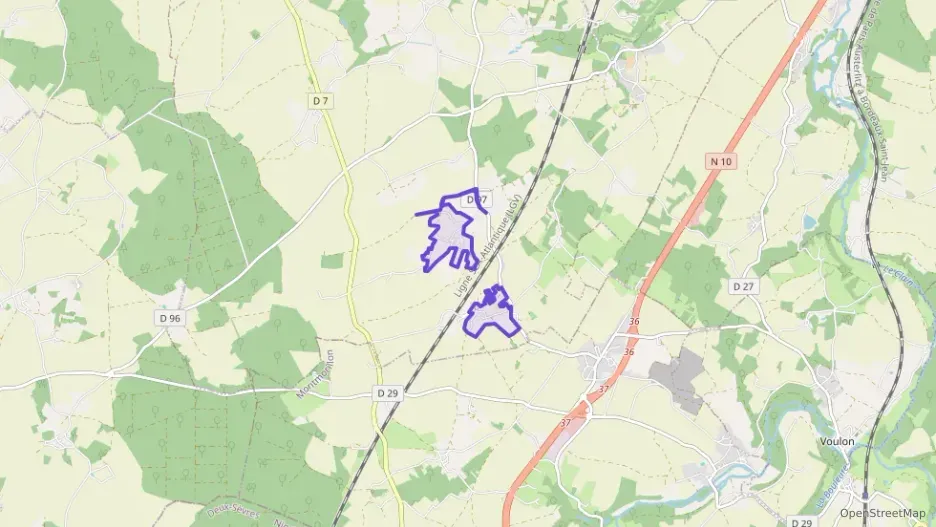 Maison 70 m² trois pièces à vendre à Celle-Lévescault