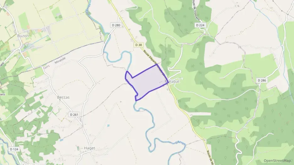 Maison 120 m² trois pièces à vendre à Malabat