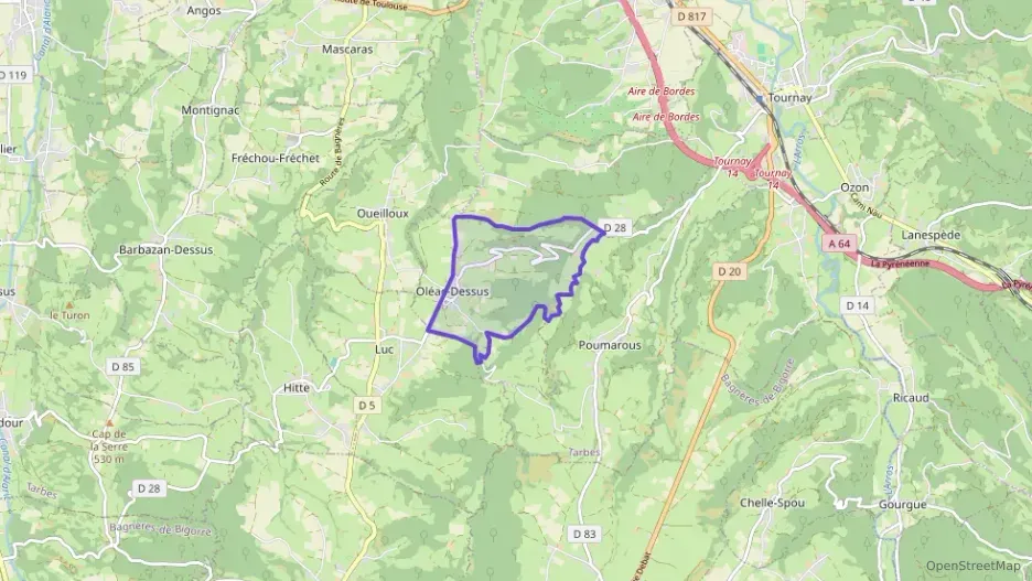 Maison 108 m² six pièces à vendre à Oléac-Dessus