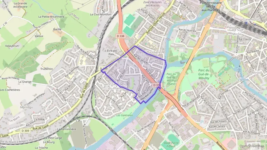 Maison 62 m² trois pièces à vendre à Le Mans