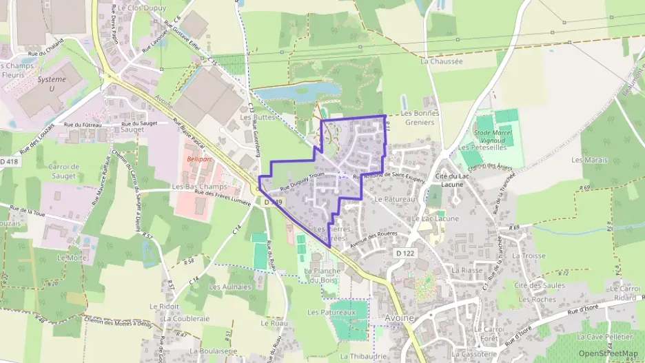 Maison 112 m² quatre pièces à vendre à Avoine