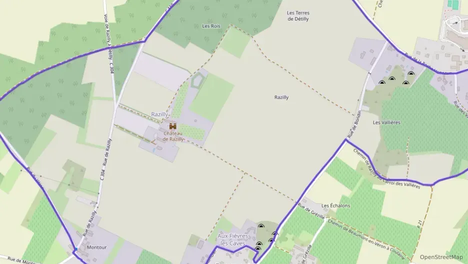 Maison 80 m² trois pièces à vendre à Beaumont-en-Véron
