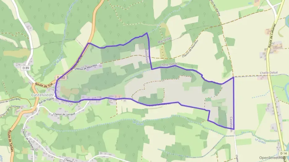 Maison 102 m² trois pièces à vendre à Castelvieilh Maison 102 m² trois pièces à vendre à Castelvieilh