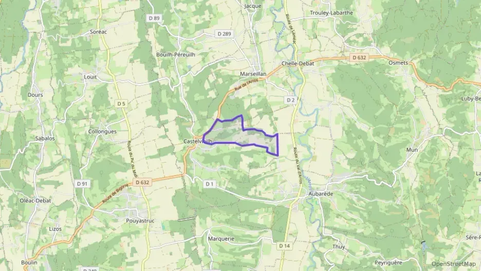 Maison 102 m² trois pièces à vendre à Castelvieilh Maison 102 m² trois pièces à vendre à Castelvieilh