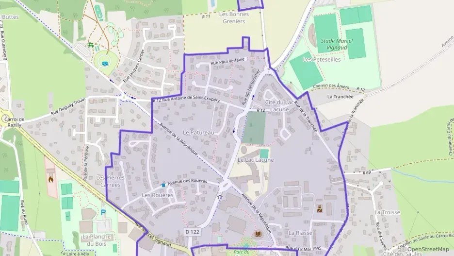 Maison 99 m² cinq pièces à vendre à Avoine Maison 99 m² cinq pièces à vendre à Avoine