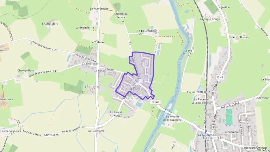 Maison 133 m² quatre pièces à vendre à Souillé