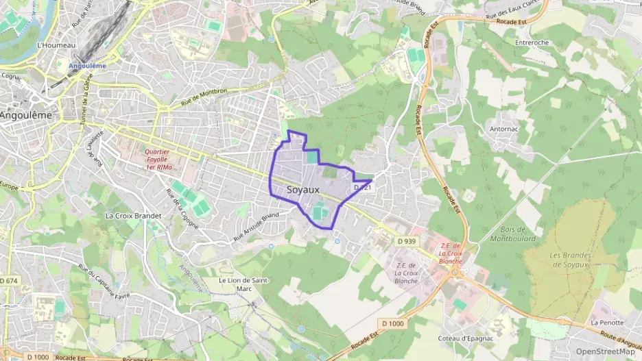 Maison 93 m² quatre pièces à vendre à Soyaux