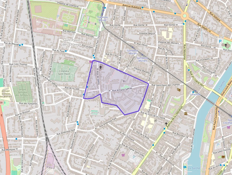 Maison 90 m² trois pièces à vendre à Le Mans