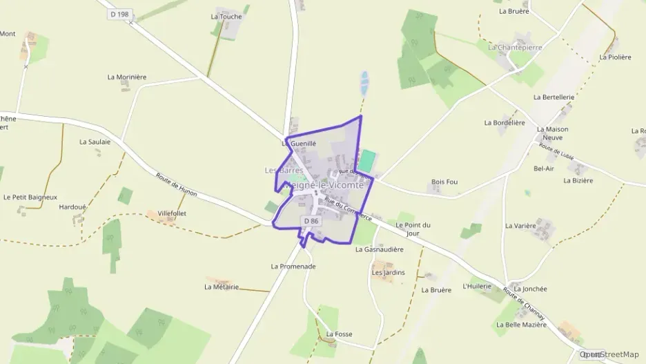 Maison 72 m² quatre pièces à vendre à Noyant-Villages