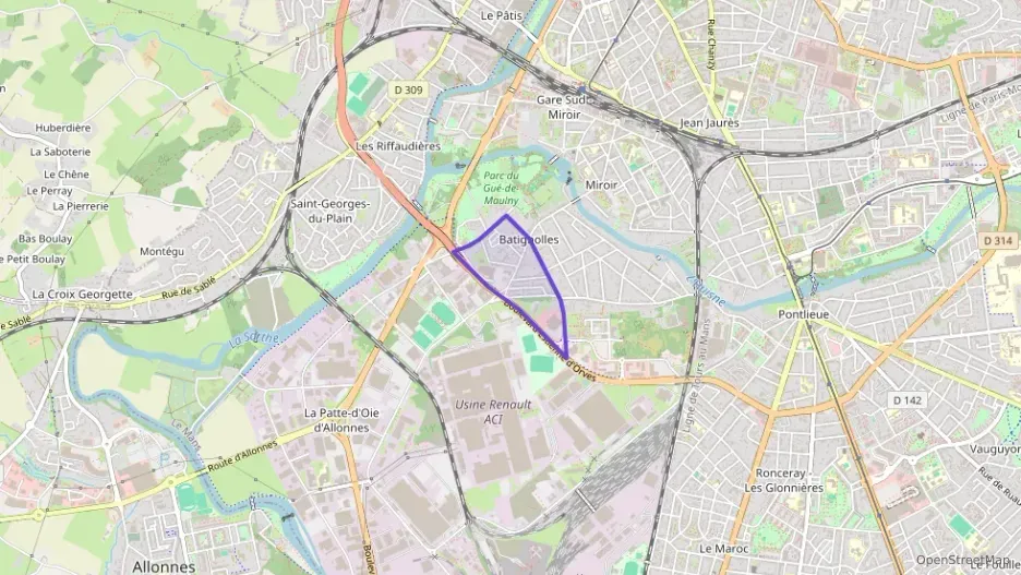 Maison 130 m² cinq pièces à vendre à Le Mans Maison 130 m² cinq pièces à vendre à Le Mans