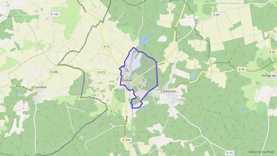 Maison 78 m² trois pièces à vendre à Gizeux Maison 78 m² trois pièces à vendre à Gizeux