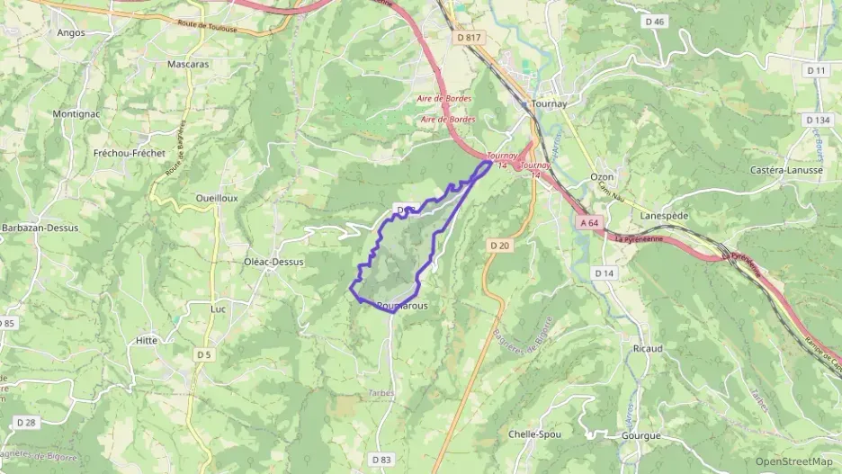 Maison 87 m² quatre pièces à vendre à Poumarous Maison 87 m² quatre pièces à vendre à Poumarous