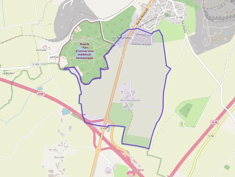 Maison 82 m² quatre pièces à vendre à Chailloué