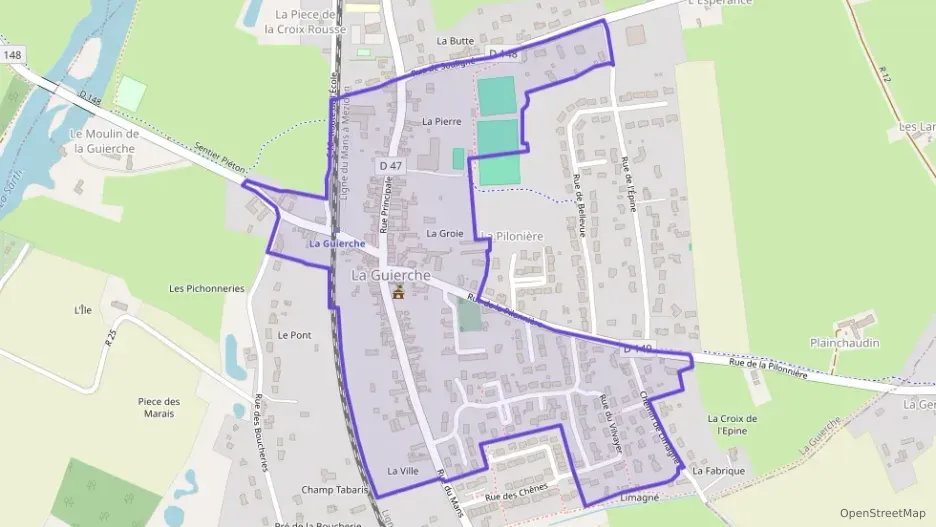 Maison 61 m² trois pièces à vendre à La Guierche Maison 61 m² trois pièces à vendre à La Guierche