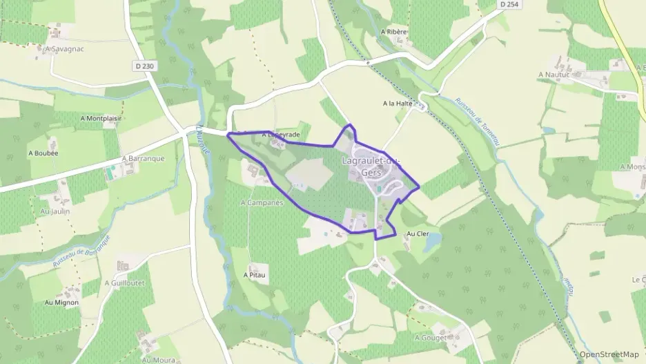 Maison 93 m² six pièces à vendre à Lagraulet-du-Gers