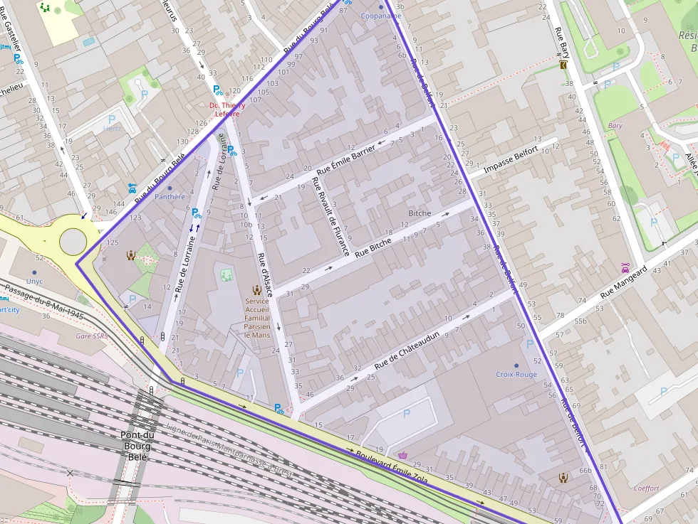 Maison 90 m² quatre pièces à vendre à Le Mans