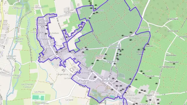 Maison 70 m² trois pièces à vendre à Benais