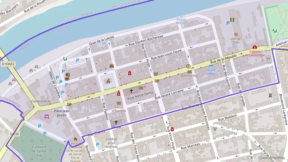 Maison 250 m² six pièces à vendre à Sainte-Foy-la-Grande Maison 250 m² six pièces à vendre à Sainte-Foy-la-Grande