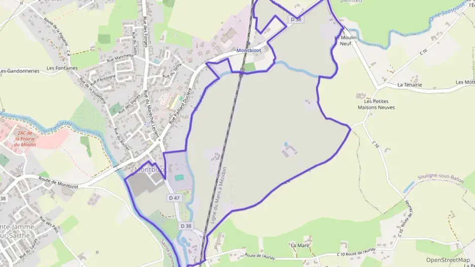 Maison 93 m² trois pièces à vendre à Montbizot