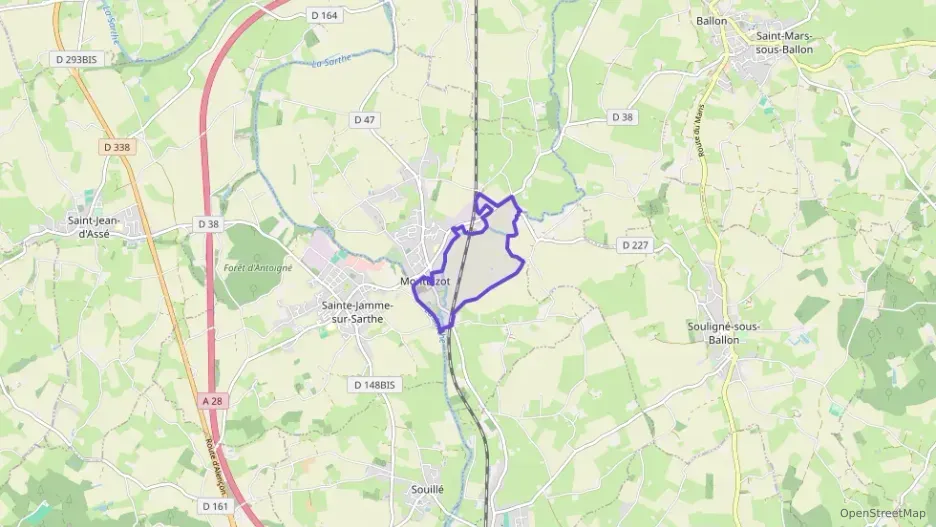 Maison 93 m² trois pièces à vendre à Montbizot